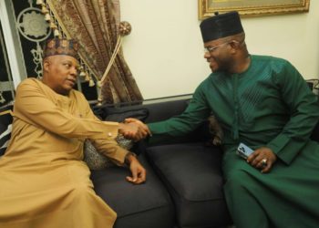Yahaya Bello Receives Shetima, Discuss APC’s Winning Strategies, National Development