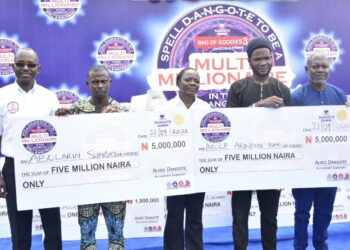 60 Customers Emerge Winners In Dangote Cement Promo 