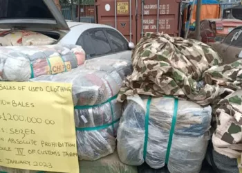 Customs Intercepts Military Wares, 450 Drums Of Explosive In Lagos