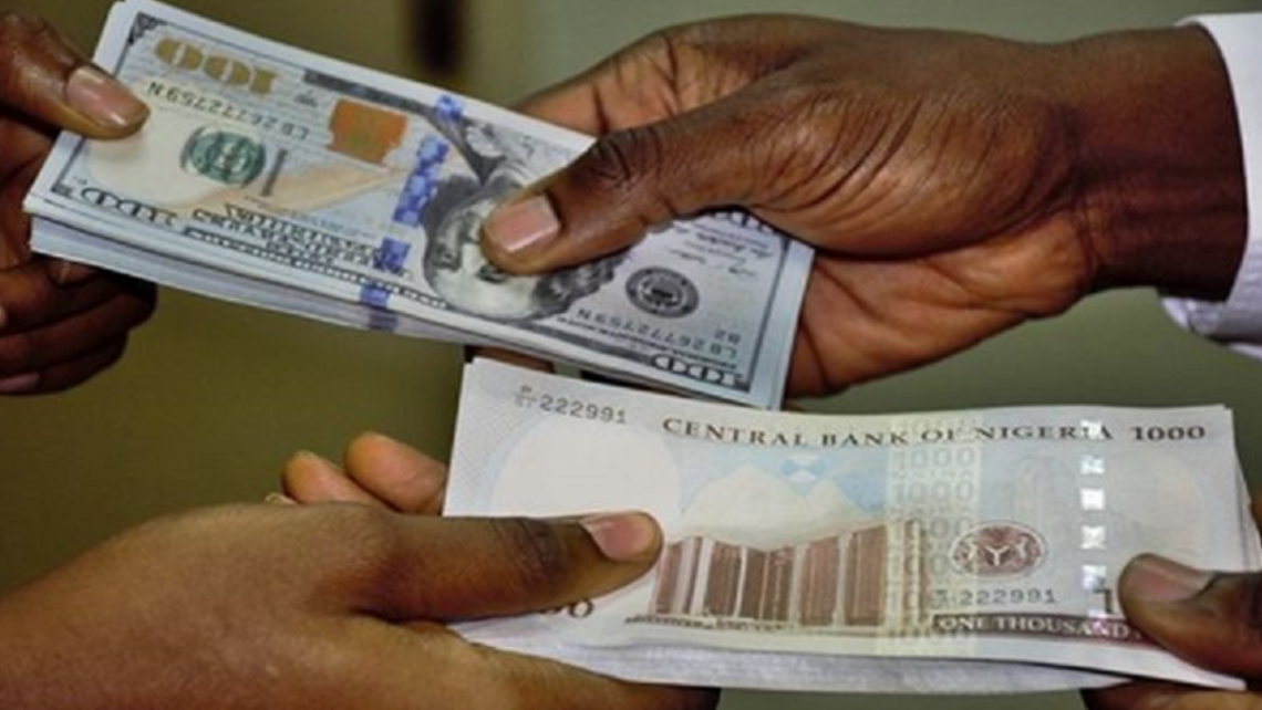 Naira Records Appreciation Against Dollar at Official Window