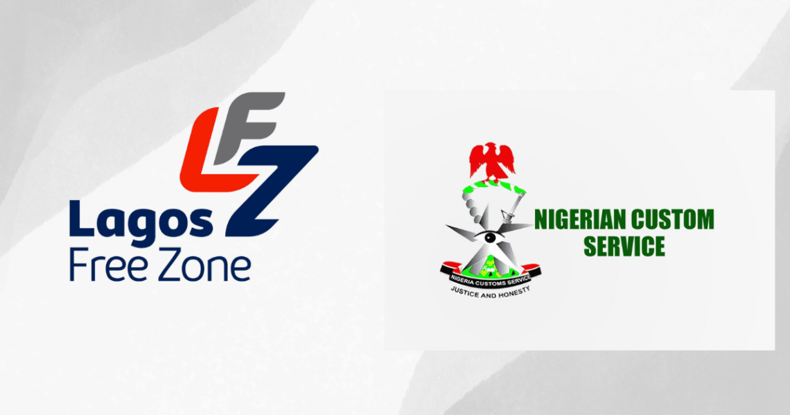 LFZ& NIGERIA CUSTOM SERVICE LOGO