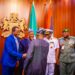 Matawalle Attends Decoration Ceremony of Newly Acting Chief of Army staff in villa