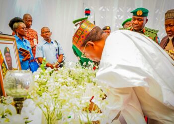 State Minister For Defence Matawalle Pays Condolence Visit to Late Lagbaja’s Family