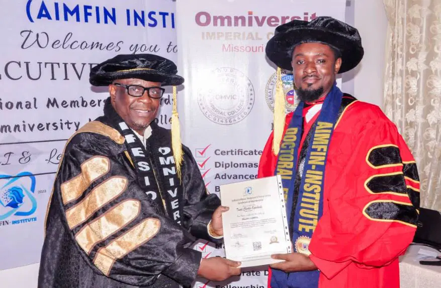 Ogunkunle Bags Honorary Doctorate For Driving Afrocentric Innovation