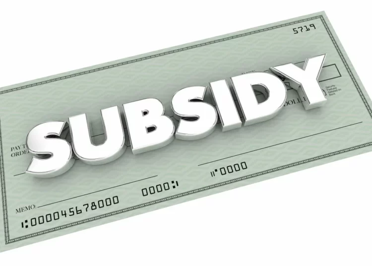 subsidy