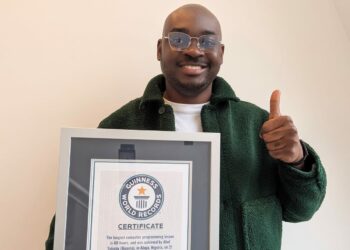 Guinness Confirms Nigerian Engineer Abel Yakubu’s 60-Hour Coding Record