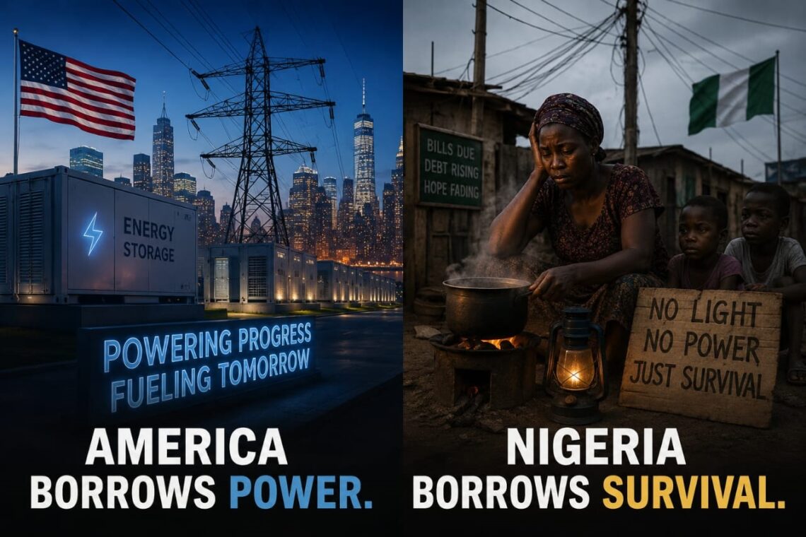America Borrows Power,Nigeria Borrows Survival