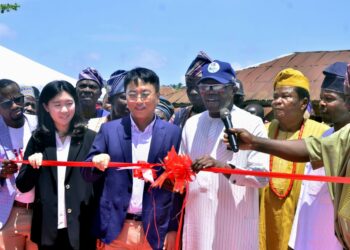 LG Electronics Commissions 21st Solar-Powered Borehole In Ondo